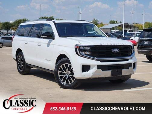 Oxford White 2025 Ford Expedition Max Platinum