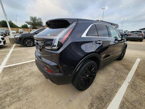 Galactic Gray Metallic 2023 Cadillac XT4 Luxury