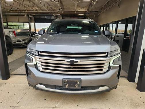 Satin Steel Metallic 2021 Chevrolet Tahoe High Country
