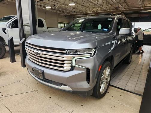 Satin Steel Metallic 2021 Chevrolet Tahoe High Country