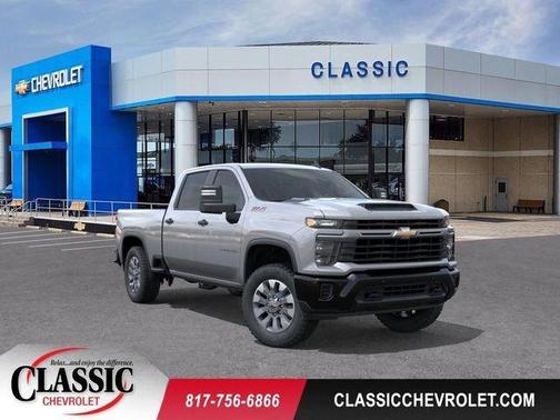 Sterling Gray Metallic 2026 Chevrolet Silverado 2500 Custom