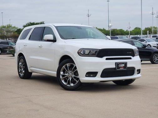 White Knuckle Clearcoat 2019 Dodge Durango GT Plus