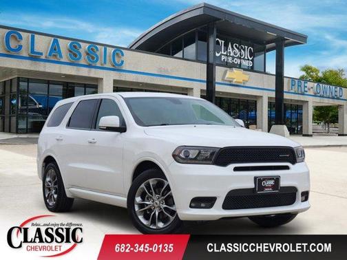 White Knuckle Clearcoat 2019 Dodge Durango GT Plus