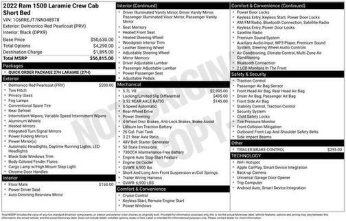 2022 RAM 1500 Laramie