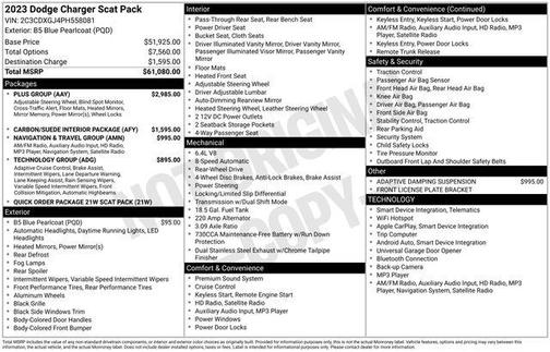 2023 Dodge Charger Scat Pack