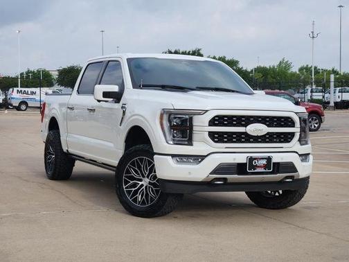 White Metallic 2023 Ford F-150 Platinum