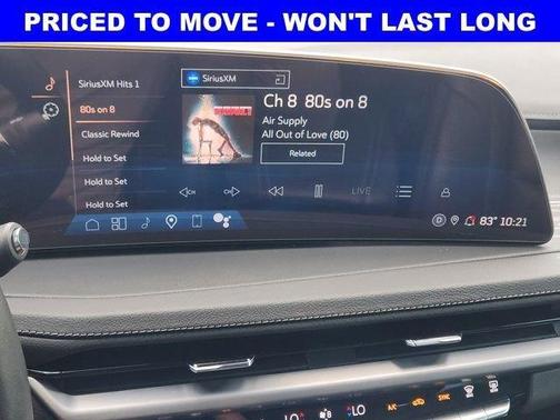 Crystal White Tri-Coat 2025 Cadillac XT4 Premium Luxury