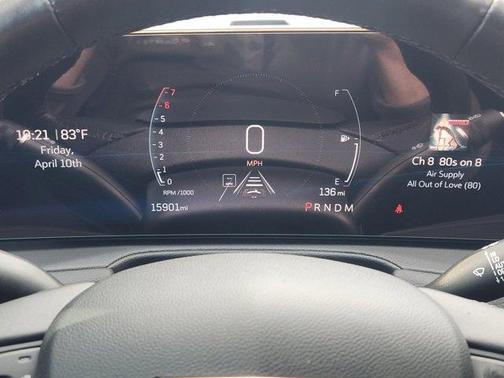 Crystal White Tri-Coat 2025 Cadillac XT4 Premium Luxury