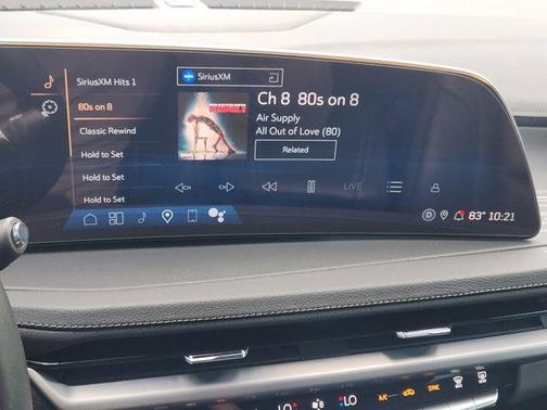 Crystal White Tri-Coat 2025 Cadillac XT4 Premium Luxury