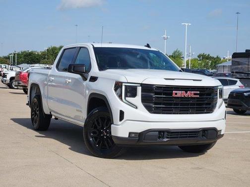Summit White 2024 GMC Sierra 1500 Elevation