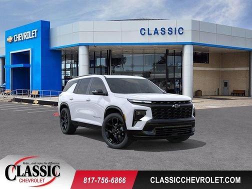 Polar White 2026 Chevrolet Traverse RS