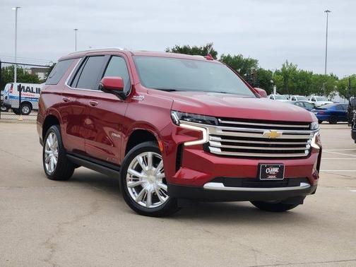Radiant Red 2023 Chevrolet Tahoe High Country