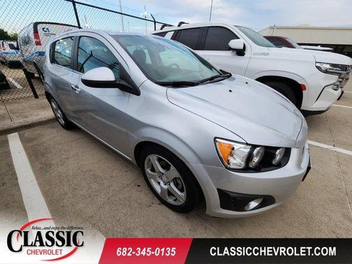 Silver Ice Metallic 2014 Chevrolet Sonic LTZ