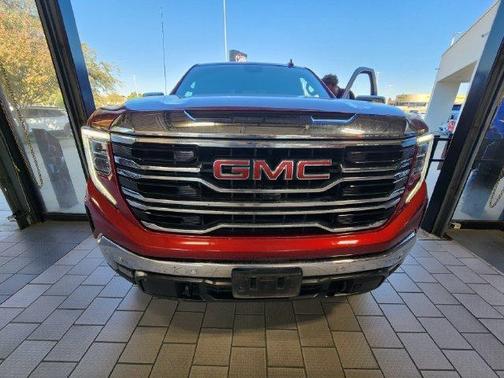 Volcanic Red 2024 GMC Sierra 1500 SLT