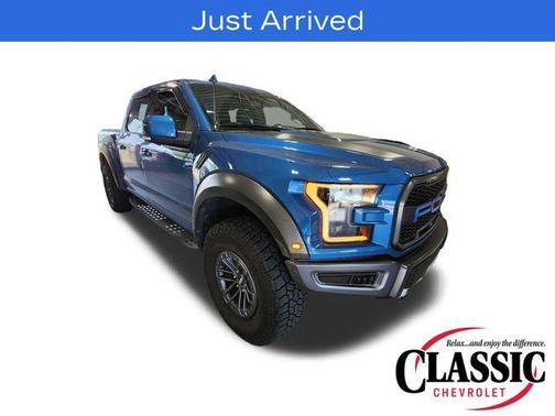Blue Metallic 2020 Ford F-150 Raptor