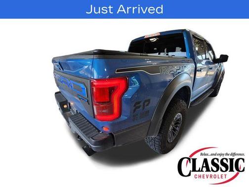 Blue Metallic 2020 Ford F-150 Raptor