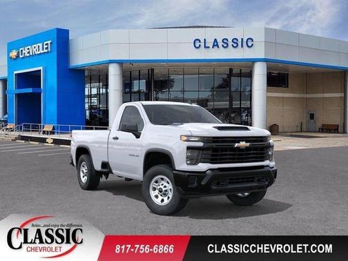 Summit White 2026 Chevrolet Silverado 3500 WT