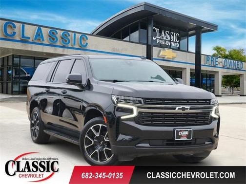 Black 2022 Chevrolet Suburban RST