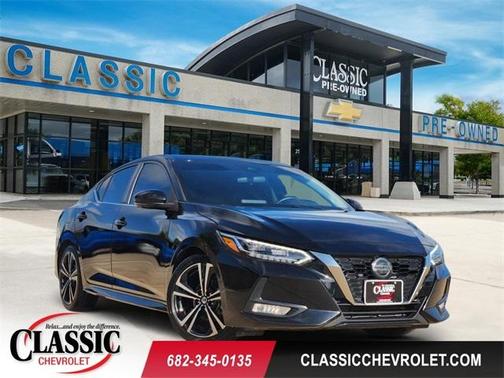 Black 2022 Nissan Sentra SR
