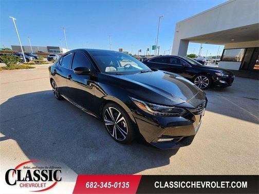Black 2022 Nissan Sentra SR