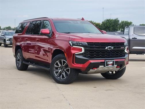 Radiant Red 2023 Chevrolet Suburban Z71
