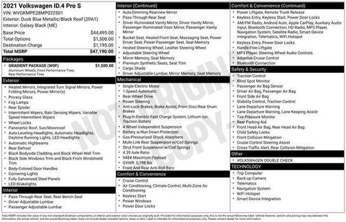 2021 Volkswagen ID.4 Pro S