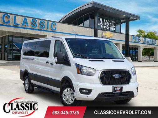 Oxford White 2025 Ford Transit-350 XLT