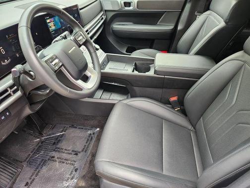 White 2025 Hyundai SANTA FE HEV SEL