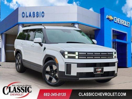 White 2025 Hyundai SANTA FE HEV SEL