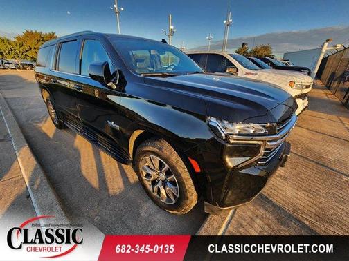 Black 2022 Chevrolet Suburban LT