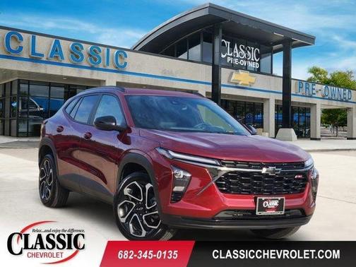 Crimson Metallic 2025 Chevrolet Trax 2RS