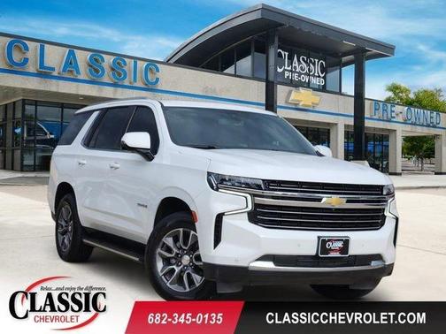 Summit White 2022 Chevrolet Tahoe LT