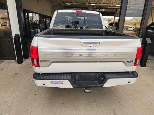 White Platinum Clearcoat Metallic 2018 Ford F-150 Limited