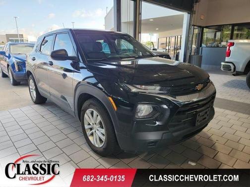 Mosaic Black Metallic 2021 Chevrolet Trailblazer LS