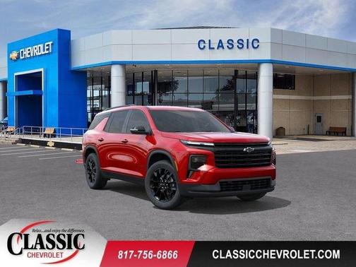 Red 2026 Chevrolet Traverse LT