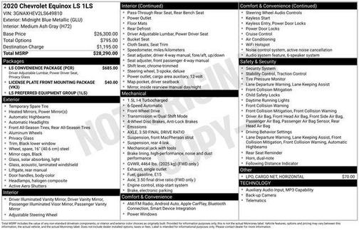 2020 Chevrolet Equinox LS