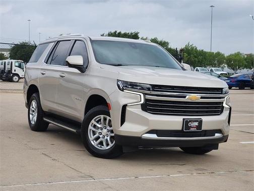 Empire Beige Metallic 2021 Chevrolet Tahoe LT