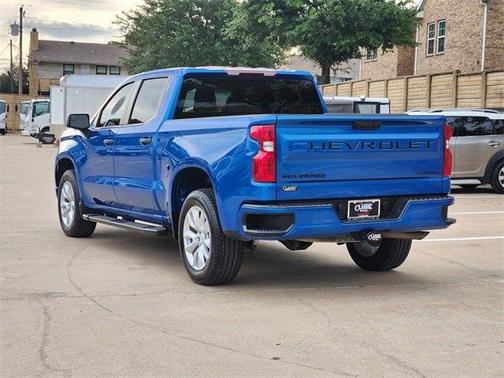 Glacier Blue Metallic 2023 Chevrolet Silverado 1500 Custom