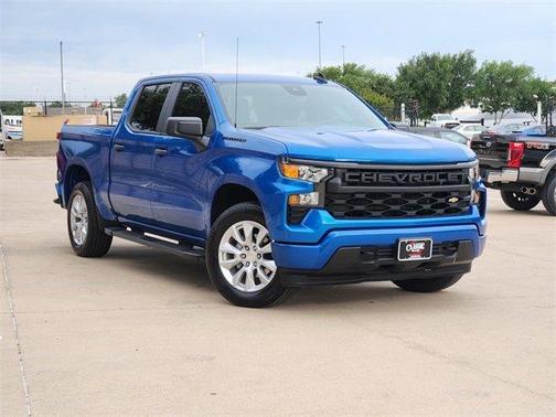 Glacier Blue Metallic 2023 Chevrolet Silverado 1500 Custom