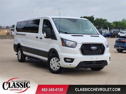 Oxford White 2025 Ford Transit-350 XLT