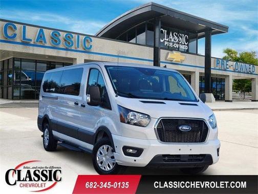 Oxford White 2025 Ford Transit-350 XLT