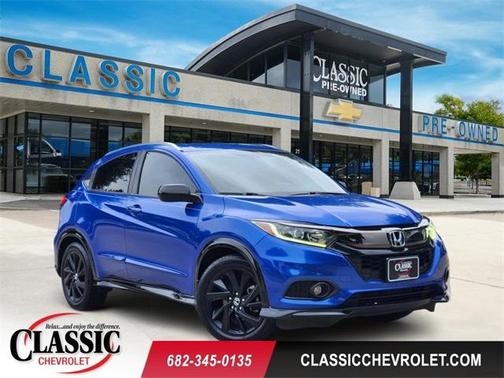 Blue 2022 Honda HR-V Sport