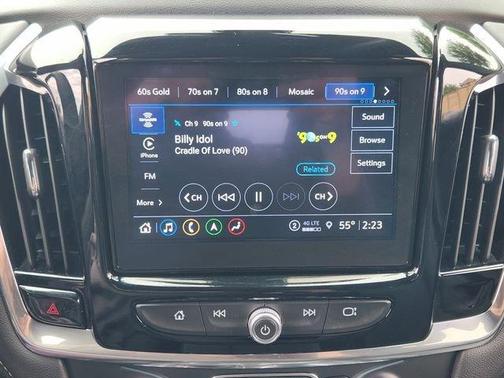 Northsky Blue Metallic 2023 Chevrolet Traverse LT Leather