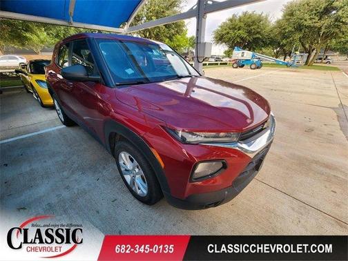Scarlet Red Metallic 2021 Chevrolet Trailblazer LS