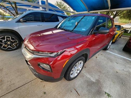 Scarlet Red Metallic 2021 Chevrolet Trailblazer LS
