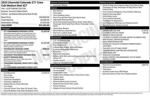 2023 Chevrolet Colorado Z71
