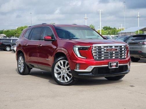 Volcanic Red 2024 GMC Acadia Denali