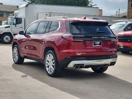 Volcanic Red 2024 GMC Acadia Denali