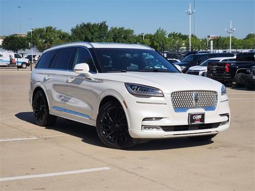 White 2021 Lincoln Aviator Reserve RWD