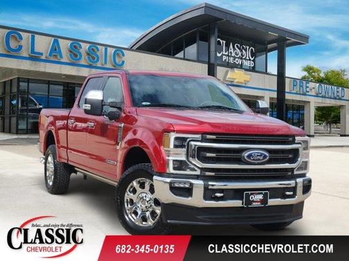 Red Metallic 2021 Ford F-250 King Ranch